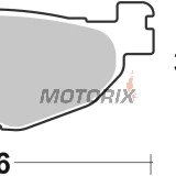Brzdové destičky -BREMBO- 07059XS, Yamaha YP 400 Majesty (2005-2007)