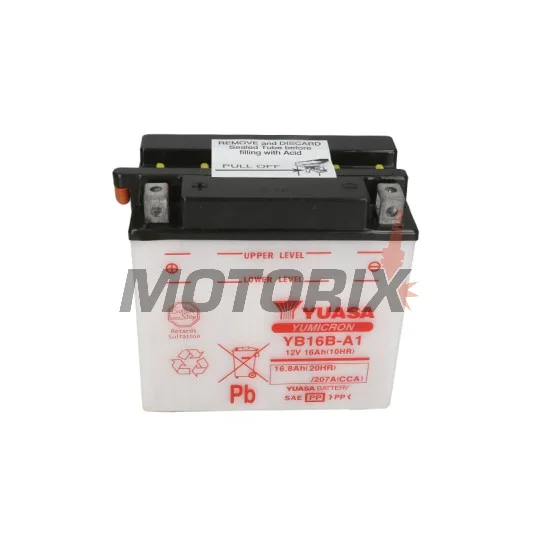 Akumulátor -YUASA- YB16B-A1, 17Ah 12V