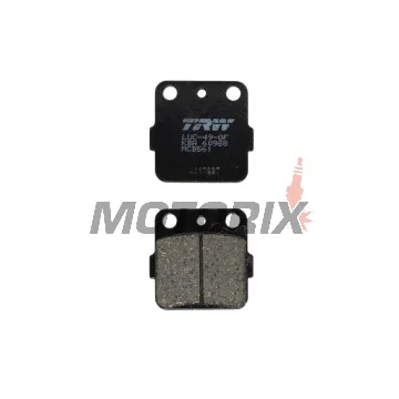 Brzdové destičky -TRW- MCB561, Honda CR/CRF/TRX 80-420 1992-2020; Kawasaki KFX/KX 65-450 1987-2020; Suzuki LT/RM 65-500 1987-2008; Yamaha Grizzly/Raptor/YFZ/YZ 80-660 1989-2020