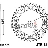 Zadní rozeta -JT- JTR1311,44, 44 zubů, ocelový, Honda NT 650 1990-1991, NTV 400 1988, NTV 650 1988-1990