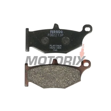 Brzdové destičky -FERODO- FDB2213P, Honda CB/CBR/VTX, Yamaha MT/YZF/FZ, Suzuki GSX/GSF/DL, Kawasaki Z/KLE 250-1300cc (1991-2022)