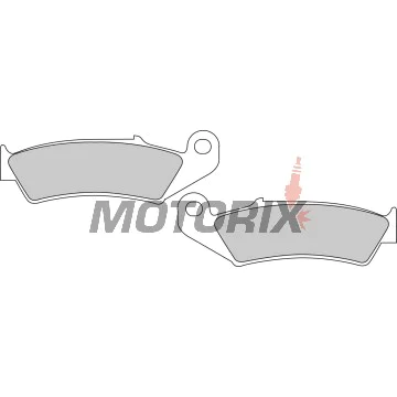 Brzdové destičky -FERODO- FDB495P, Honda NX125 Transcity, NX250, XL250R Baja, XLR125R, XR250R/600R, Kawasaki KX125