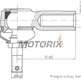 Vnější čep řízení -4 RIDE- Kawasaki KFX 700 2004-2009