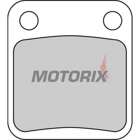 Brzdové destičky -FERODO- FDB250SG, Daelim Delfino/NS/Otello/S2/S-Five/History 50-250 1996-2010; Honda CG/CRF 125-150 2003-2016; Kawasaki Eliminator/KLX/KX/KVF/Prairie/Z 65-400 1997-2020; Suzuki DR 125/200 1985-2017; Yamaha YFM Big Bear 350 1999