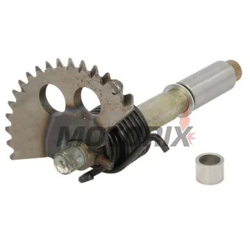 Hřídel startovací páky -MOTORIX- 154mm délka, GY6 125/150cc, Kymco