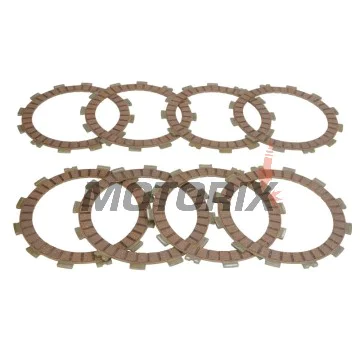 Sada spojkových lamel -FERODO- FCD0151, Honda CRF250R/X & 300X (2004-2017), KTM EXC-F 250 (2005-2013), KTM SX-F 250/250 4T (2005-2012), KTM SXS-F 250 (2006-2009), KTM XC-F 250 (2011-2012)