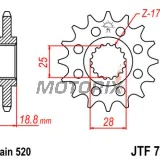 Přední pastorek -JT- JTF705,16, 16 zubů, Aprilia RSV 1000 1998-2009, SL 1000 2000-2006