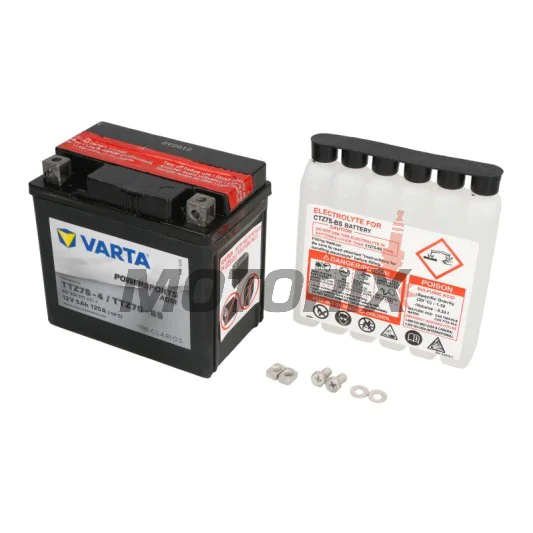 Akumulátor -VARTA- TTZ7S-BS, 5Ah 12V
