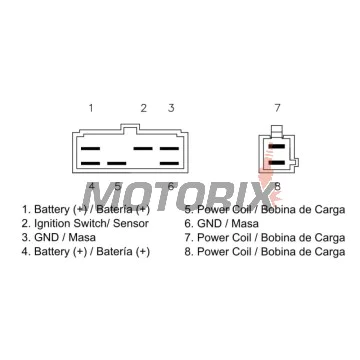 Regulátor dobíjení -DZE- regulátor dobíjení, 12V, 35A, HONDA GL 1200 1985-1986