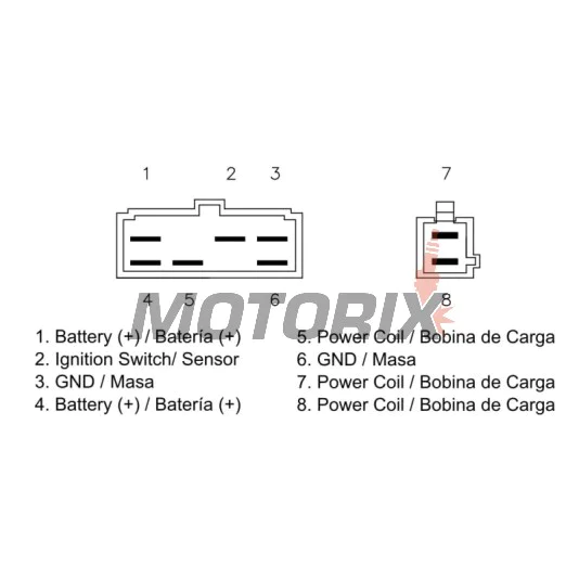 Regulátor dobíjení -DZE- regulátor dobíjení, 12V, 35A, HONDA GL 1200 1985-1986