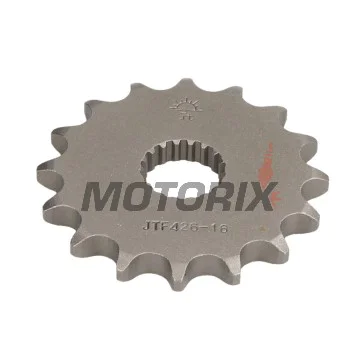 Přední pastorek -JT- JTF426,16, 16 zubů, Suzuki DR 100 1983-1990, GN 125 1982-1983, 1991-2001, GS 125 1983-2000, RM 100 1976-1977, SP 100 1983