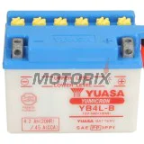 Akumulátor -YUASA- YB4L-B + ELEKTROLIT, 4Ah 12V