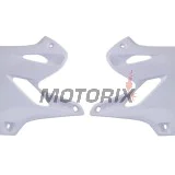 Přední boční plasty -POLISPORT- bílé, YAMAHA YZ 125/250 2015-2021