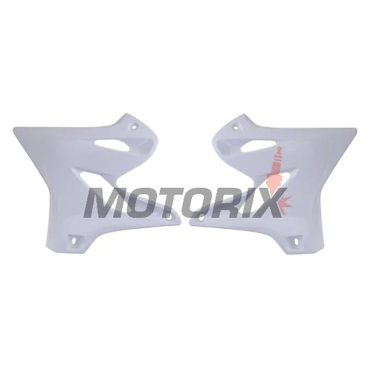 Přední boční plasty -POLISPORT- bílé, YAMAHA YZ 125/250 2015-2021