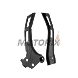 Chrániče rámu -POLISPORT- černý, FANTIC XE; YAMAHA YZ 125/250 2005-2024