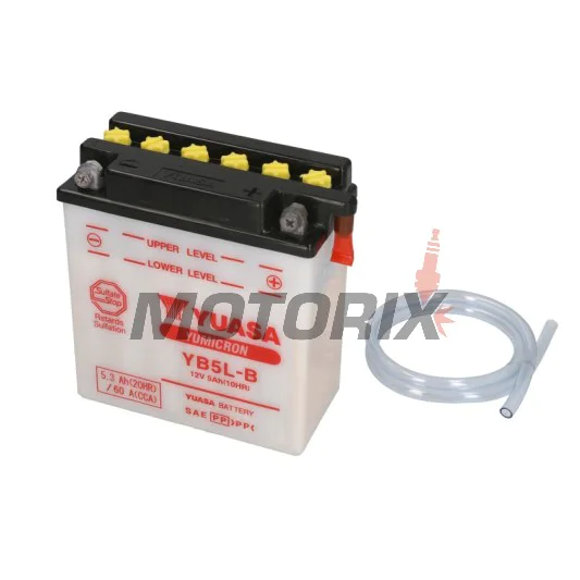Akumulátor -YUASA- YB5L-B, 5Ah 12V