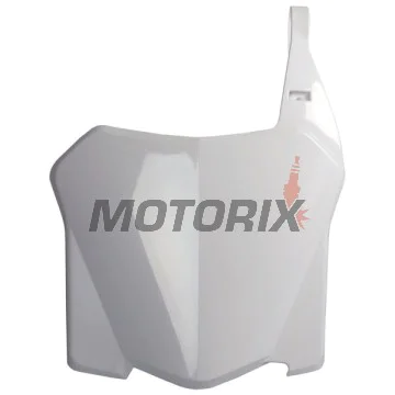 Motokrosová maska/tabulka startovního čísla -POLISPORT- bílá, HONDA CRF 250/450 2008-2009