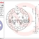 Brzdový kotouč -BREMBO- 68B40793, Yamaha FZ1 1000 (2006-2012)/FZ6 600 (2004-2010)/FZ8 800 (2009-2012)/MT-03 660 (2006-2012)/XJ6 600 (2009-2012)
