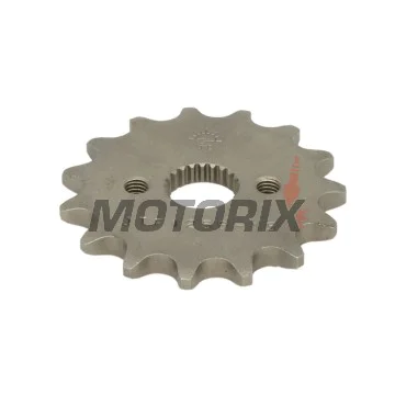 Přední pastorek -JT- JTF1256,15, 15 zubů, Honda CR 80 1987-2004, CR 85 2003-2007, CRF 50 2004-2016, CRF 70 2004-2012, XR 50 2000-2004, XR 70 2000-2003