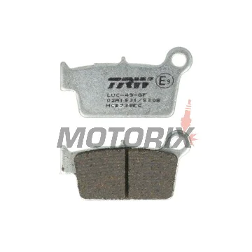 Brzdové destičky -TRW- MCB739EC, Aprilia MXV/RXV/SXV, Beta RR, Gas Gas EC, Kawasaki KLX/KX/KXF, Suzuki RM-Z/RM-X, TM EN/MX/SMR, Yamaha WR/YZ (2003-2020)