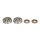 Sada ložisek a gufer klikové hřídele -ALL BALLS- Husqvarna CR 65 2012, KTM SX 60 1998-2000, SX 65 1998-2008, XC 65 2008-2009