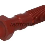 Banjo šroub -TRW- dvojitý, M10x1.00 (Brembo), Červený