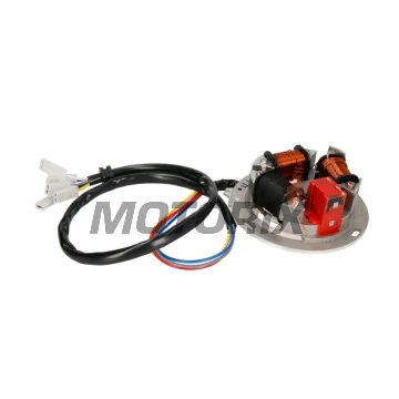 Stator (hvězda) -MOTORIX- 6V, 3 Cívek, Simson S51, S50, SR 50