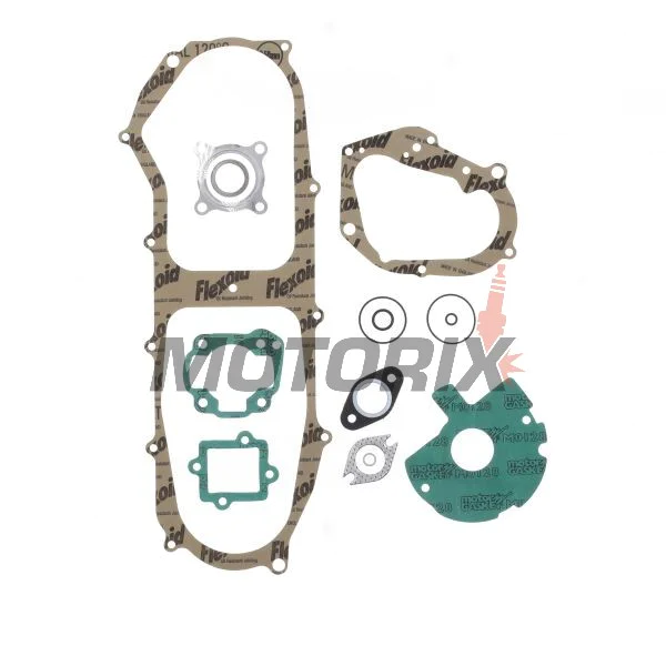 Kompletní sada těsnění motoru -ATHENA- Aprilia Gulliver 50 1993-1999, Rally 50 1993-2003, Scarabeo 50 1993-2005, SR 50 1994-2001, Benelli 491 50 1997-2001, K2 50 1998-2001, LX 50 2003, Naked 50 2002, Pepe 50 1999-2001