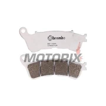 Brzdové destičky -BREMBO- 07HO57LA, Harley Davidson XL 883/1200 (Iron, Forty Eight) 2014-2015; Honda CB/CBF/CBR/CTX/NC/NSA/NT/VFR/VT/XL 250-1300 Hornet, Deauville, Translap, Varadero, Integra 2004-2015; Suzuki UH/VLR/VZR 125-1800 Burgman, Intruder 2007-20