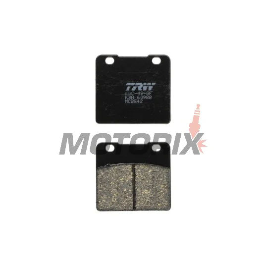 Brzdové destičky -TRW- MCB542, Suzuki GSX/GSX-R 750/1100, RG Gamma 500, VL Intruder 1500LC, VS Intruder 600/750/800/1400 (1984-2003)