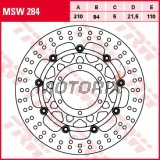 Brzdový kotouč -TRW- MSW284, 310mm, Honda CTX 1300 (2014-2016)/ST 1300 Pan European/Pan European ABS (2002-2013)