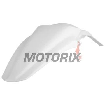 Zadní blatník/kapotáž -POLISPORT- bílý, KAWASAKI KX 450 2013-2015