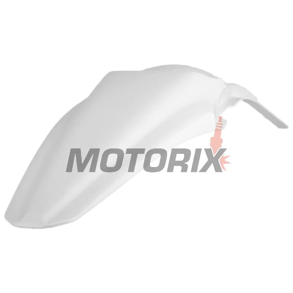 Zadní blatník/kapotáž -POLISPORT- bílý, KAWASAKI KX 450 2013-2015