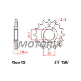 Přední pastorek -JT- JTF1587,19, 19 zubů, Yamaha FZR 400 1990-1992, SR 400 2014-2017, SR 500 1991-1999