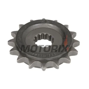Přední pastorek -JT- JTF580,16RB, 16 zubů, s gumový tlumič, Yamaha FZ 700 1986-1987, FZ 750 1985-1993, FZ6 600 2004-2009, FZR 1000 1987-1995, FZR 750 1987-1992, FZX 700 1986-1987, FZX 750 1986-1997, GTS 1000 1993-2000, YZF 1000 1996-2003