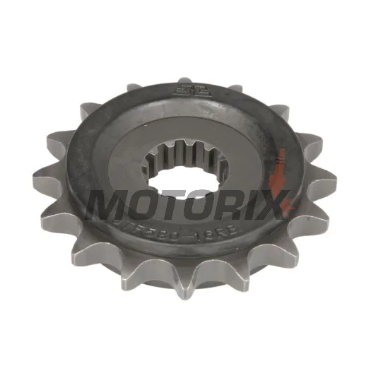 Přední pastorek -JT- JTF580,16RB, 16 zubů, s gumový tlumič, Yamaha FZ 700 1986-1987, FZ 750 1985-1993, FZ6 600 2004-2009, FZR 1000 1987-1995, FZR 750 1987-1992, FZX 700 1986-1987, FZX 750 1986-1997, GTS 1000 1993-2000, YZF 1000 1996-2003