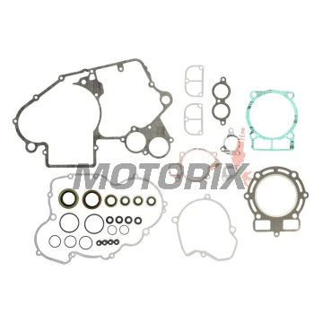 Kompletní sada těsnění motoru -WINDEROSA- KTM EXC 400 2000-2002, 2004-2006, KTM EXC 450 2003-2007, KTM MXC 400 2001-2002, KTM MXC 450 2005, KTM SX 400 1998-2002, KTM XC-W 400 2007, KTM XC-W 450 2007