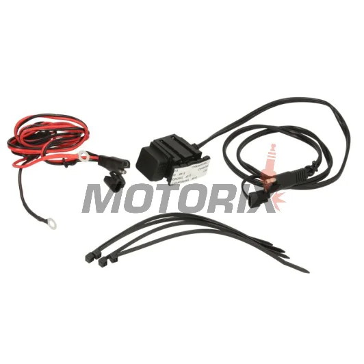 USB adaptér -4 RIDE- 12V, 2xUSB (3.1A) - univerzální