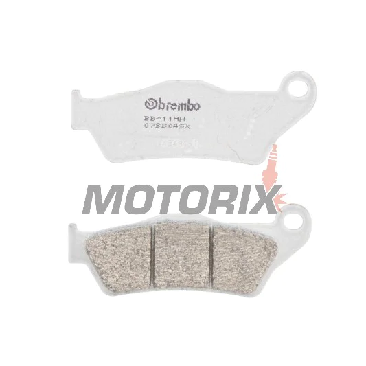 Brzdové destičky -BREMBO- 07BB04SX, Aprilia MX/Pegaso/RST, Ducati Monster/Multistrada, Gas Gas EC/Enducross, Husaberg FC/FE, Husqvarna CR/SM/TC/TE/WR, KTM Adventure/EXC/LC4/SX, Yamaha Majesty/TT 1994-2011
