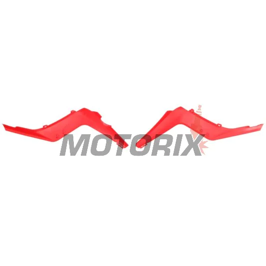 Přední boční plasty -POLISPORT- červené (horní), GAS GAS EC 125-300 2012-2017