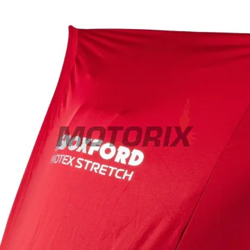 Plachta na motocykl -OXFORD- Protex Stretch vnitřní, červené, XL