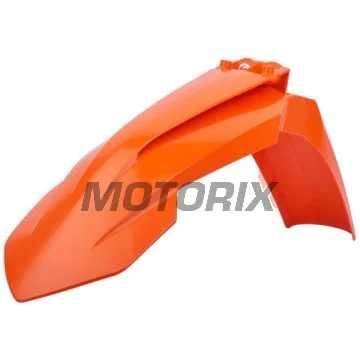 Přední Supermoto blatník -POLISPORT- oranžový, KTM SX 85 2018-2023