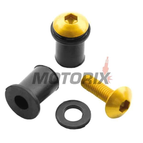 Sada šroubů -VICMA- M5x16mm, oranžové, 8ks