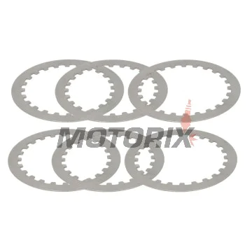 Sada ocelových spojkových lamel -TRW- MES378-6, Honda CB 500F/500X/500XA 2013-2017, Honda CBR 500R/500RA 2013-2016, Honda CMX 500 Rebel 2017-2019