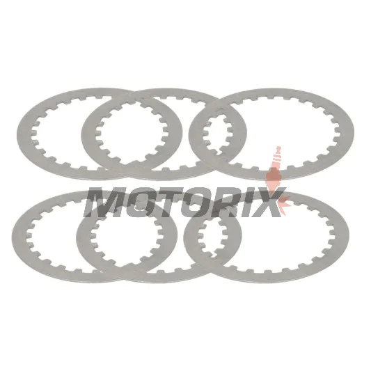 Sada ocelových spojkových lamel -TRW- MES378-6, Honda CB 500F/500X/500XA 2013-2017, Honda CBR 500R/500RA 2013-2016, Honda CMX 500 Rebel 2017-2019