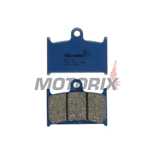 Brzdové destičky -BREMBO- 07SU1407, Suzuki Bandit 1200/GSX-R 600-1100/RF900R, Triumph Daytona/Rocket III/Speed Triple/Sprint/TT/Trophy, Yamaha FZR750R (1988-2007)