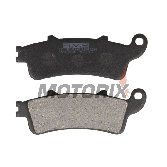 Brzdové destičky -RMS- 22 510 0340, Honda FES 125 1998-2006, Honda FES 150/250 1998-2005, Honda FJS 600 2001-2006, Honda Jazz 250 2001-2004