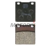 Brzdové destičky -FERODO- FDB338P, Kawasaki ZRX/ZX-12R/ZXR/ZZR 400-1200, Suzuki GS/Bandit/GSX/Hayabusa/GSX-R/RF/RG Gamma/SV/TL 250-1300 1983-2010