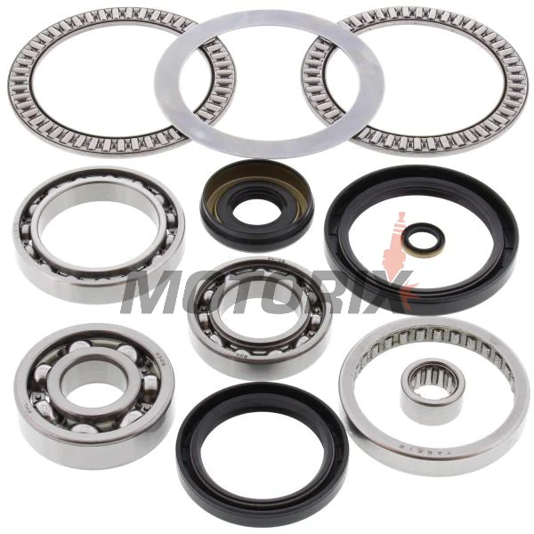 Opravná sada diferenciálu -ALL BALLS- Kawasaki KVF 360 2003, 2006-2010, 2012-2013, KVF 650 2002-2003, 2005-2013, KVF 700 2004-2006, KVF 750 2005-2014, Suzuki LT-V 700 2004-2006