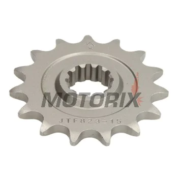 Přední pastorek -JT- JTF823,15, 15 zubů, Husaberg FC 350 1996, FC 400 1996-1999, FC 450 2004-2006, FC 501/600 1996-2000, FC 550 2003-2008, FE 350 1996, FE 400 1996-2003, FE 450/550 2004-2008, FE 501/600 1996-1997, 1999-2000